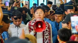 Ratusan fans Timnas Indonesia mengantar kepulangan Shin Tae Yong ke Korea Selatan (instagram)
