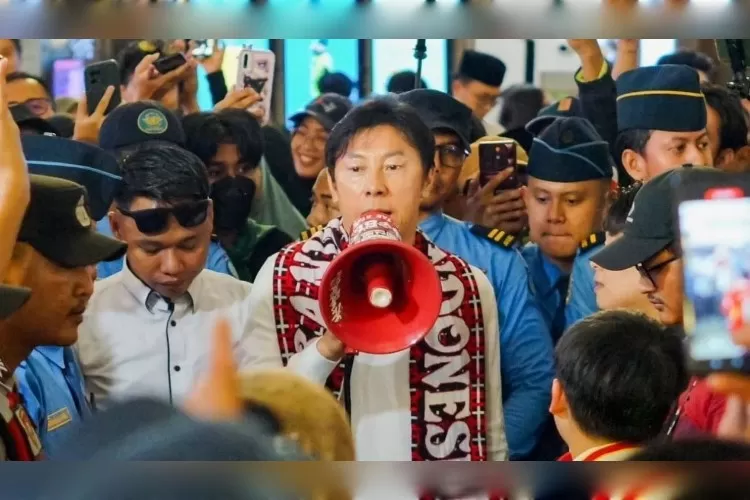 Ratusan fans Timnas Indonesia mengantar kepulangan Shin Tae Yong ke Korea Selatan (instagram)