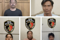 Pelaku pembakar mobil polisi (sumber; Detik.com)