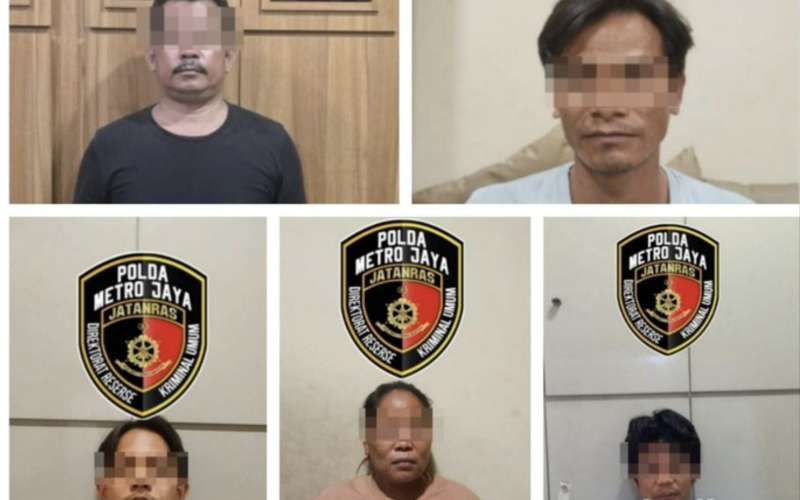 Pelaku pembakar mobil polisi (sumber; Detik.com)