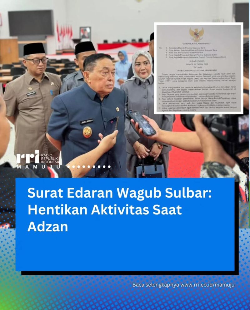 Wagub Sulbar Salim S Mengga 