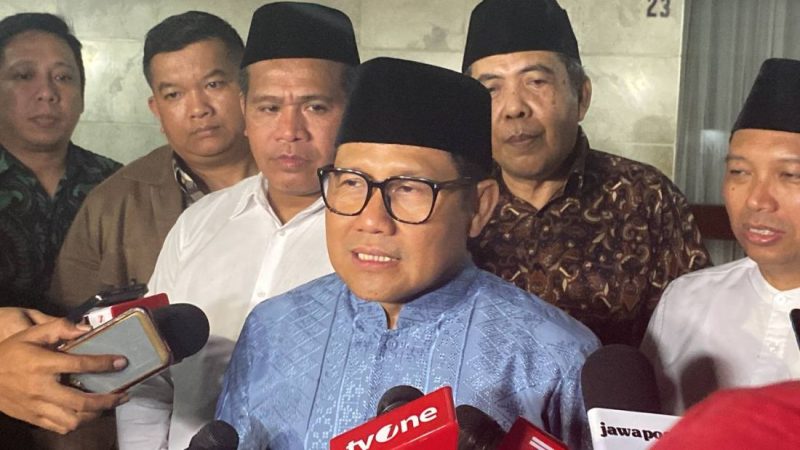 Cak Imin Ketua PKB ditelepon Prabowo (Sumber foto; Okezone.com)