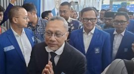 Zulhas diacara Halal Bi Halal (sumber foto Inilah.com)