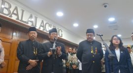 Pramono dan Rano Setelah melantik Pejabat Lingkup DKI Jakarta