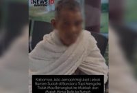 Viral Jamaah Haji Menolak berangkat karena belum pantas