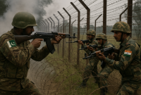 Eskalasi Pakistan dan India (by AI)