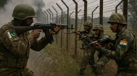 Eskalasi Pakistan dan India (by AI)