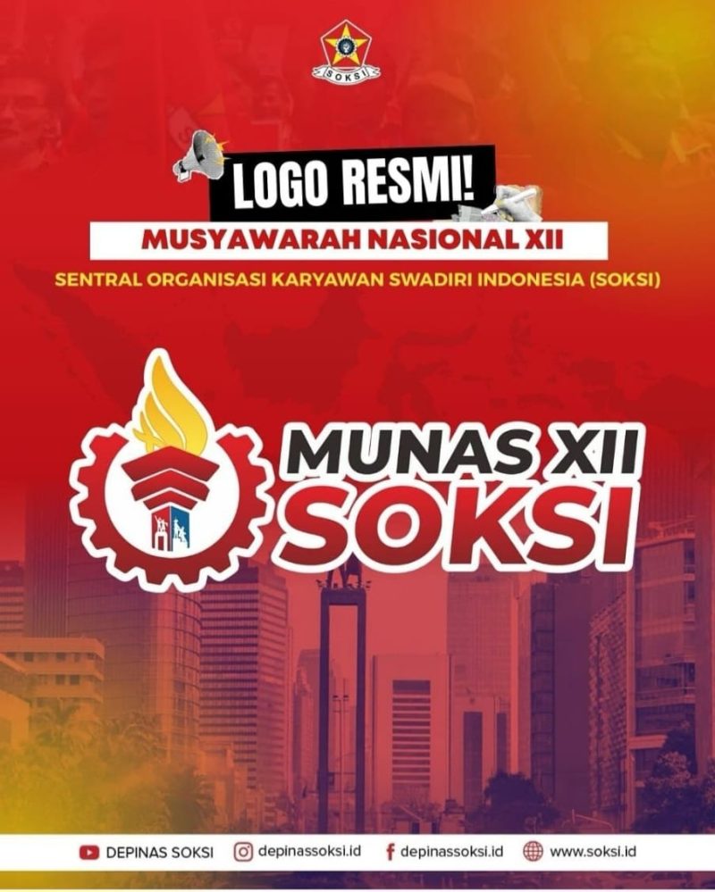 Logo Munas Soksi XII