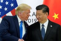 Donald Trump Dan Xi Jinping