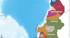 Peta Sulawesi Barat