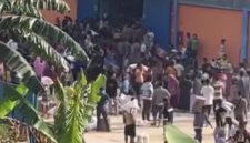 Penjarahan di Gudang Bulog Sumut