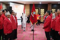 Mukhammad Misbakhun melantik H. Sahrujani sebagai Ketua Soksi Kalsel