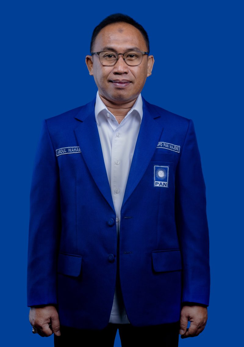 Ketua DPD PAN Majene, H. Abdul Wahab, S.H