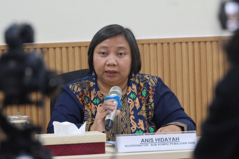 Ketua komnas HAM, Anis Hidayah