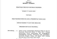Perpres 29 Tahun 2025