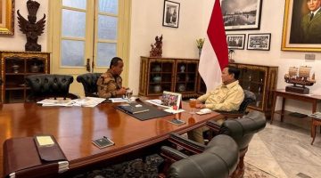 Menteri ESDM bertemu dengan Presiden Prabowo di Istana Merdeka Jakarta