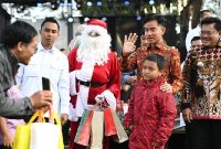 Gibran Rakabuming Raka, Wakil Presiden RI menghadiri perayaan di Kota Salatiga