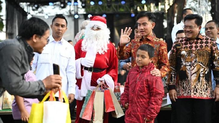 Gibran Rakabuming Raka, Wakil Presiden RI menghadiri perayaan di Kota Salatiga