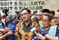 Ketua IM57+ Institute, Lakso Anindito (Sumber: Kompas)