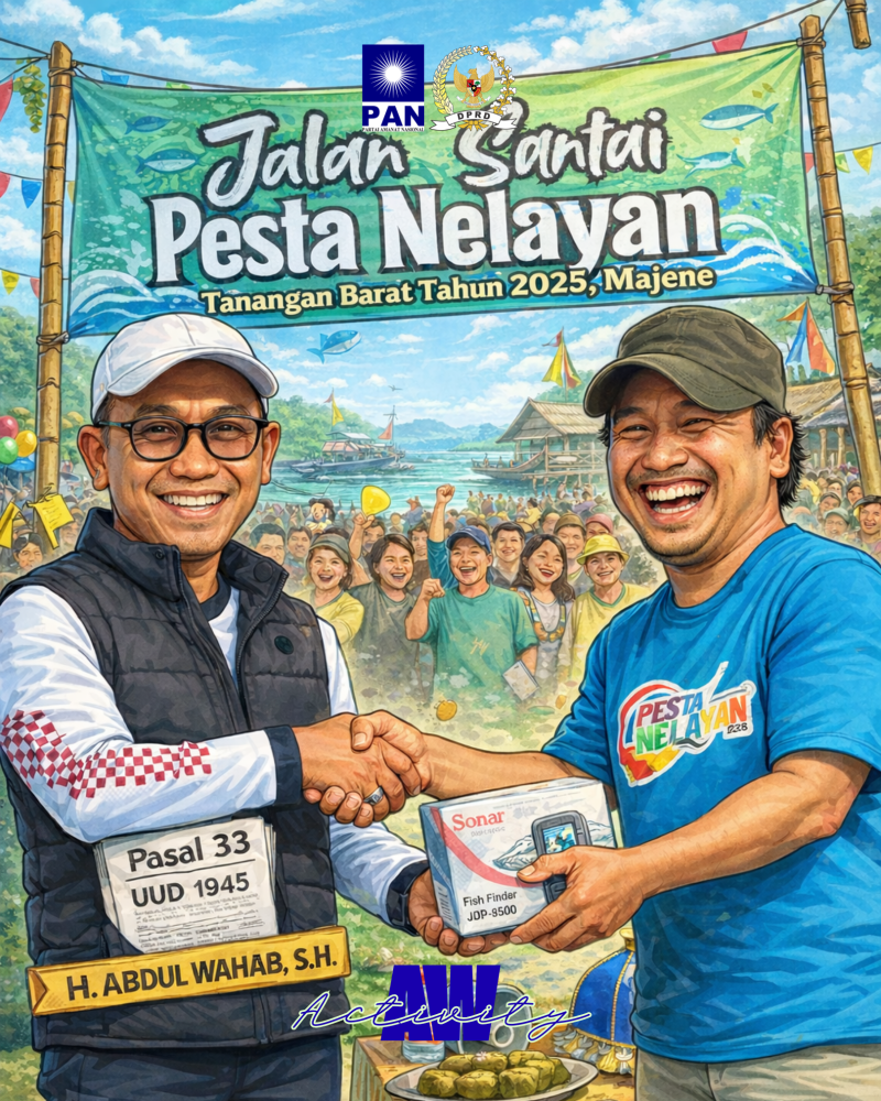H. Abdul Wahab Bersama dengan Peserta Jalan Santai