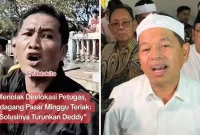 Viral Warga Teriak Turunkan Dedi (sumber: Tribun Jabar)