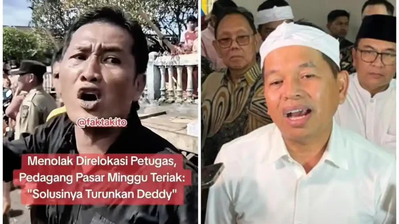 Viral Warga Teriak Turunkan Dedi (sumber: Tribun Jabar)