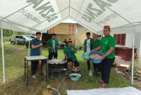 PW Ansor Sumatera Barat Buka Dapur Umum Bersama Baznas