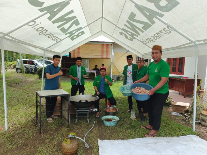 PW Ansor Sumatera Barat Buka Dapur Umum Bersama Baznas