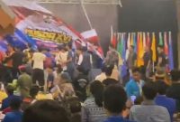 Musda KNPI Sulsel Ricuh (Hasil Tangkapann Layar)