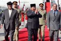 Presiden Prabowo tiba di Pakistan
