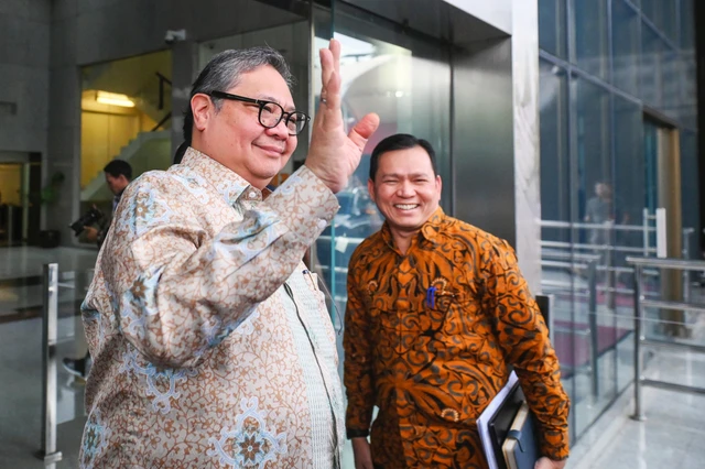 Airlangga Ke KPK (Sumber: Kumparan)