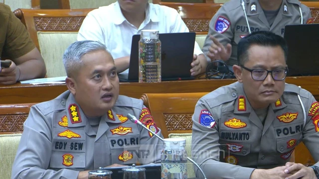 Kapolres Sleman RDP bersama dengan Komisi III