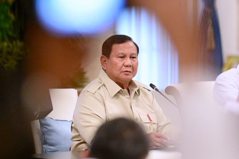 Presiden Prabowo (Sumber: Kompas.com)