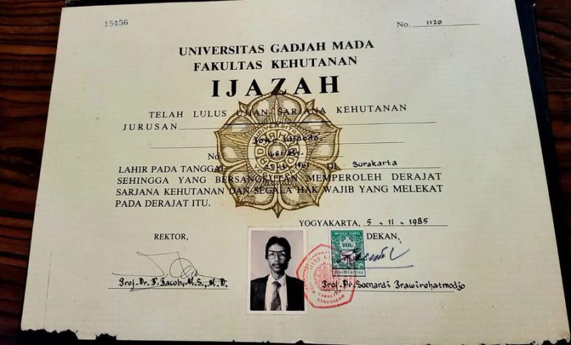 Ijazah Jokowi (Sumber: Fakta.com)