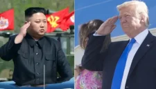 Kim Jong Un dan Donald Trump (Sumber:BBC)