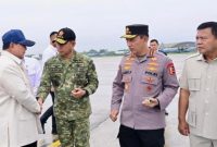 Prabowo Terbang ke AS Didampingi Bahlil-Teddy (Sumber: askaranews.com)