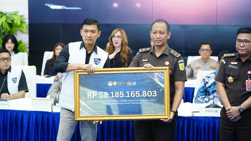 Bareskrim Polri serahkan Uang Hasil Judi Online Ke Negara (Sumber: Liputan6.com)