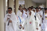 Jemaah melaksanakan thawaf di masjidil haram, Mekkah (Sumber: Inilah.com)