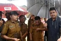Bobby Nasution Pecat PLH Camat Tukka (Sumber: Tribunnews.com)