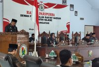 DPRD Majene Gelar Rapat Paripurna Pertanggungjawaban APBD 2025 (Dok. Istimewa)