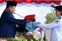 Prabowo Upacara Bendera di Istana Merdeka (Sumber: Sapa Nusa)