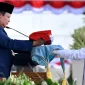 Prabowo Upacara Bendera di Istana Merdeka (Sumber: Sapa Nusa)